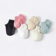 thumbnail image 2 of MEZZALL Baby Socks With Grips For Learning To Walk Soft Sole Footies For Indoor Floor Traction Cozy Socks, 2 of 8