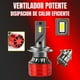 thumbnail image 3 of Kit Focos Faro Led Auto Moto Chip Csp 3era Generación H4 H7, 3 of 8