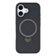 thumbnail image 3 of For iPhone 17 Case Compatible with MagSafe Kickstand TPU + PC Phone Cover Carbon Fiber Texture, 3 of 5