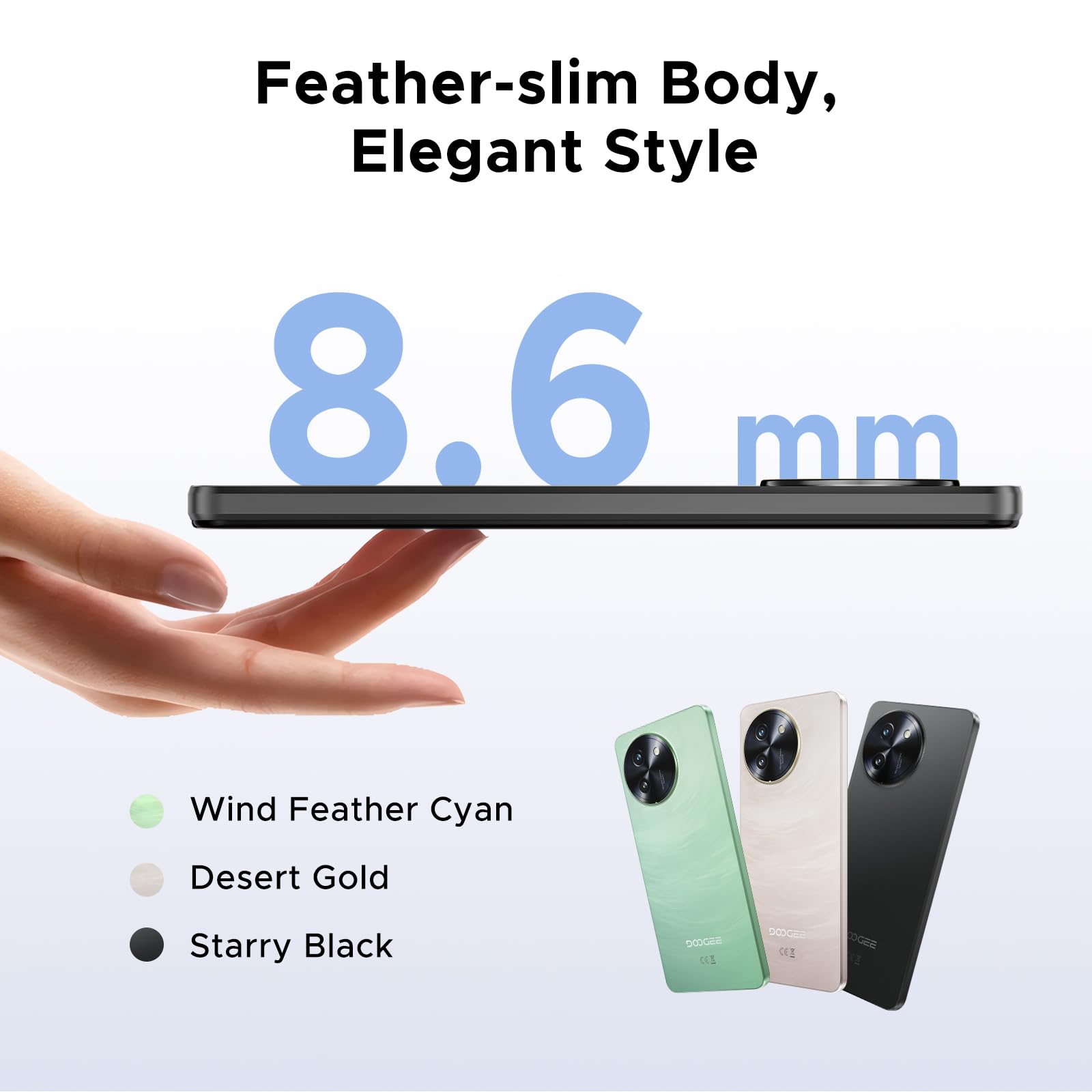Teléfono móvil DOOGEE Note 59 Pro 5G 15 32GB+256GB/TF 2TB Android