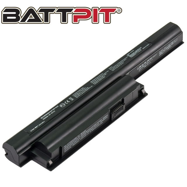 BattPit Sony VPCEJ2J1E VPCEJ25FG/B VPCEJ2B1E VPCEJ2D1E VPCEJ2E1E Part# VGP-BPL26, VGP-BPS26, VGP-BPS26A Laptop Battery