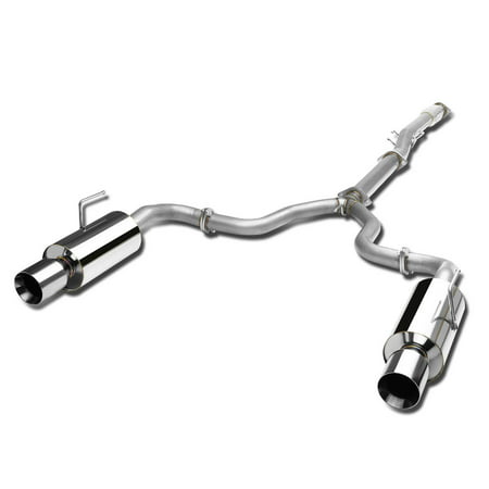 For 2007 to 2012 Nissan Altima V6 Stainless Steel Dual 4