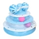 thumbnail image 2 of Bola giratoria para gatos, rompecabezas divertido multiusos, rodillo de juguete para gatos de 4 niveles para caza de gatos, ejercicio de persecución, azul, 2 of 5