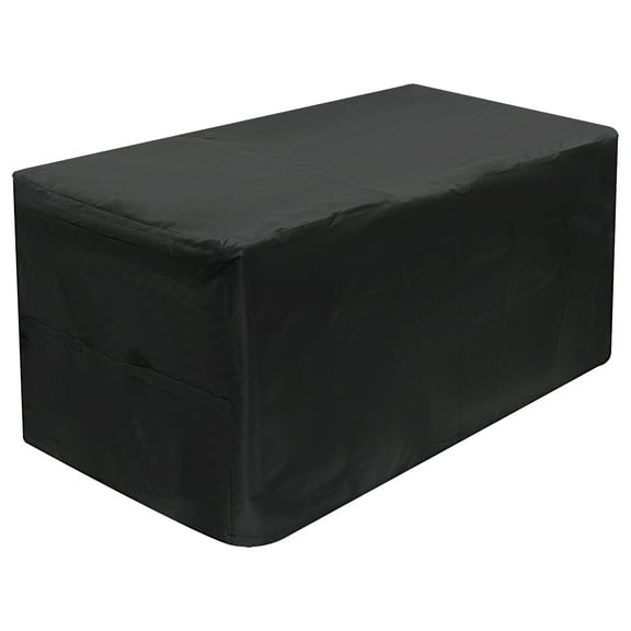 Garden Deck Box Cover, Outdoor Storage Box Protective Covers with Zipper Lid and Air Vent, Waterproof, 420D Oxford 51.2"x23.6"x30"(H)