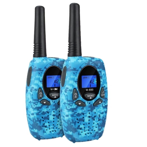 Walkie Talkie para niños con cargador y pilas