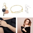 thumbnail image 5 of 1box Brass Beads Star Platinum Golden 8x8x2.5mm Hole: 1.5mm 2 colors 30pcs/color 60pcs/box, 5 of 6