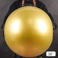 thumbnail image 4 of PartyWoo Metallic Gold Balloons, 4 pcs 36 Inch Large Gold Metallic Balloons, Gold Balloons for Balloon Garland or Arch as Party Decorations, Birthday Decorations, Baby Shower Decorations, Gold-G101, 4 of 5