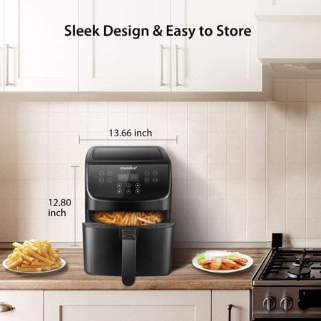 comfee air fryer cfy55t6abb