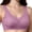 Purple, variant on Womens Underwear Women's Underwire Underwear Lace Breathable Comfortable Up Anti Sag Bra 2XL