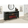 thumbnail image 2 of Sunny Designs 66" Media Console with Panoramic Electric Fireplace, 2 of 3