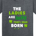 thumbnail image 4 of Inktastic The Ladies Are Lucky That I Was Born St Patricks Day Baby Boy Youth T-Shirt, 4 of 5