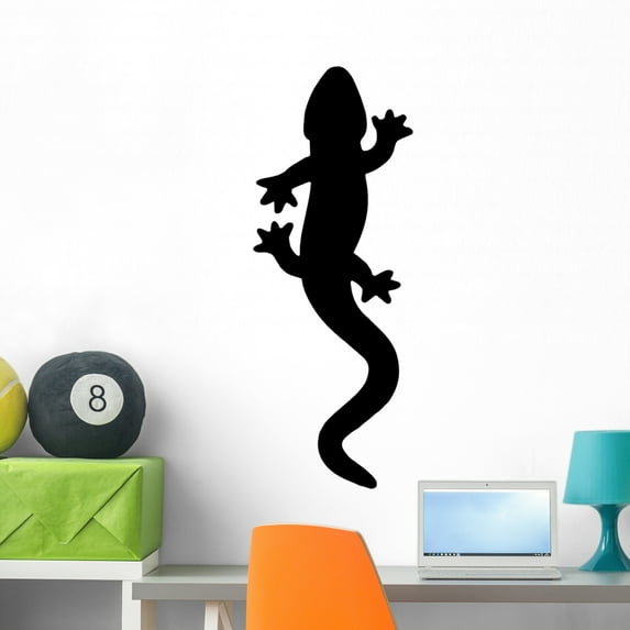 Gecko Wall Decal Sticker, Wallmonkeys Peel & Stick Vinyl Graphic (36 in H x 14 in W)