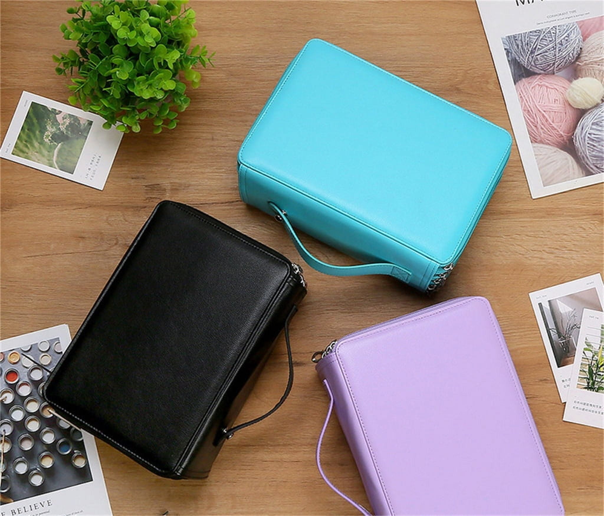 Large Pencil Case with 252 Compartments, Multifunction Pencil Organizers Bag Pencil Case with Zippers for Adults Teens