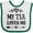 White and Green, variant on Inktastic My Tia Loves Me Childs Girls Baby Bib