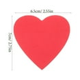 thumbnail image 2 of WORGEOUS 5 libros almohadillas de masaje adhesivas Bloc de notas portátil almohadillas de notas de corazón almohadillas de notas para uso en la oficina, 2 of 7