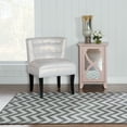 thumbnail image 2 of Linon Platinum RawIron Power Loomed Polyester 8'x11' Rug in Gray, 2 of 3