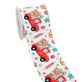 thumbnail image 1 of Holiday Merry Christmas Decoration Pattern Printed Grosgrain Satin Ribbon for Gift Wrapping Hair Bow Craft Accessory 50 Yards Jiayi, 1 of 7
