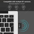 thumbnail image 5 of 5-50PCS Adaptador USB Bluetooth 5.1 Dongle USB Transmisor manos libres inalámbrico Receptor de audio para computadora PC Laptop, 5 of 5