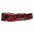 thumbnail image 2 of Unique Bargains 1 Pc Headband Flowers Lace Wide Hairband for Women Red, 2 of 5