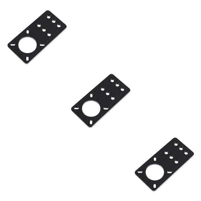 Kearding 3D Printer Stepper Motor Plate Driver Controller Alloy Accessory Bracket Mounting Part Aluminum Replacement for Professional Type1 NO1