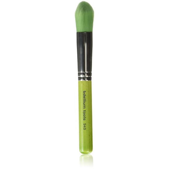Bdellium Tools Bambu Pointed Foundation Brush, Green