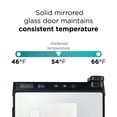 thumbnail image 5 of BLACK+DECKER BD60316 Thermoelectric 6-Bottle Wine Cellar, Mirrored Glass Door with Black Trim, 5 of 8