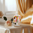 thumbnail image 3 of 10pcs Mini Tray Type Cake Stand - Cupcake Box Wedding Favor Party Plastic Candy Box, 3 of 4