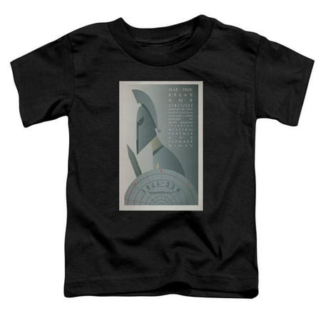 

Trevco CBS1991B-TT-1 Star Trek & Tos Episode 54 Short Sleeve Toddler Cotton T-Shirt Black - Small - 2 Toddler