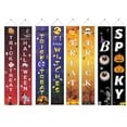 thumbnail image 6 of Gustave Halloween Decorations Outdoor Trick or Treat Halloween Porch Signs Banners Hanging Witch Decor for Front Door Home Yard Indoor Decor, 6 of 6