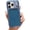 Blue, variant on Acrylic Matte Magnetic Phone Case for iPhone, Compatible with (Black,iPhone 16)