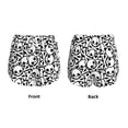 thumbnail image 3 of Gukieu skull pirate Print Women's Sports Shorts with Drawstring Elastic Waistband for Running, Yoga, Fitness-Small, 3 of 7