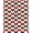 Red, Pattern 4, variant on ODIKA 4'x6' Machine Washable Non-Slip Area Rug, Festive Bow with Interlocking Holly Leaf and Berry Accents High Traffic Rug, Red, 638638