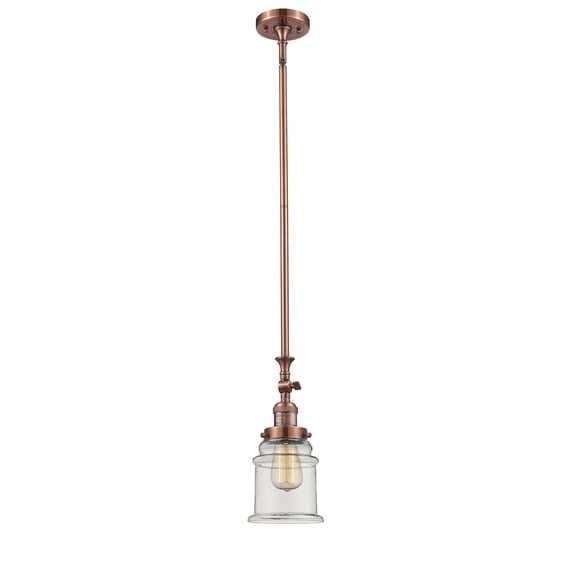 Innovations Lighting 206 Canton Canton 7" Wide Mini Pendant - Copper
