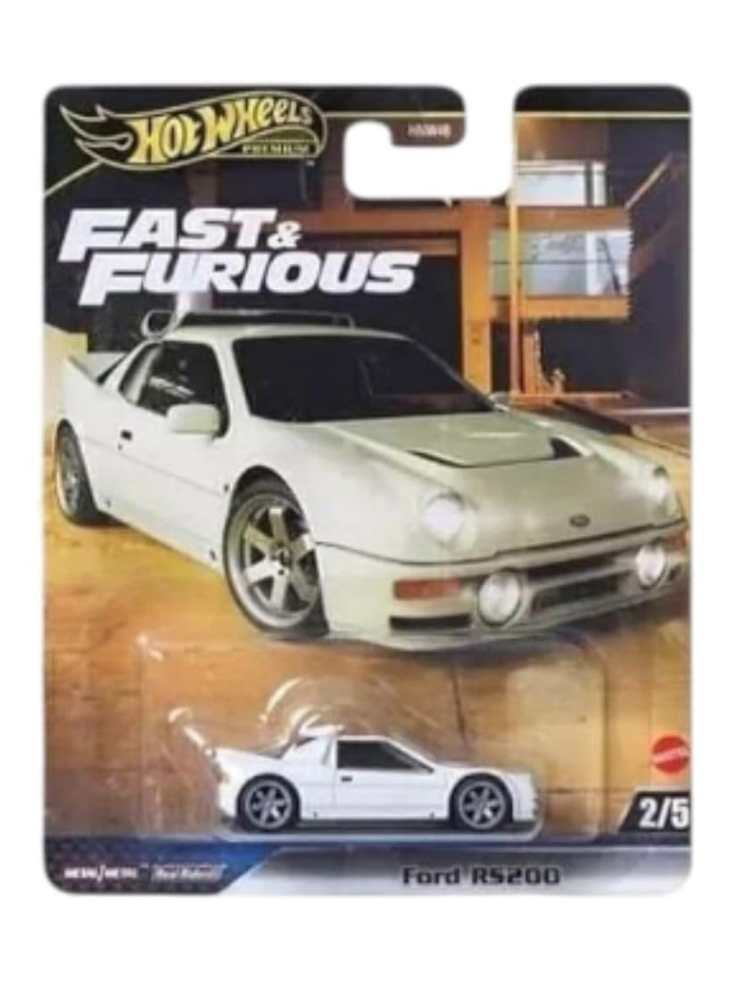 Hot Wheels Fast & Furious Die-Cast Cars Collection Set of 5 HNW46-956E