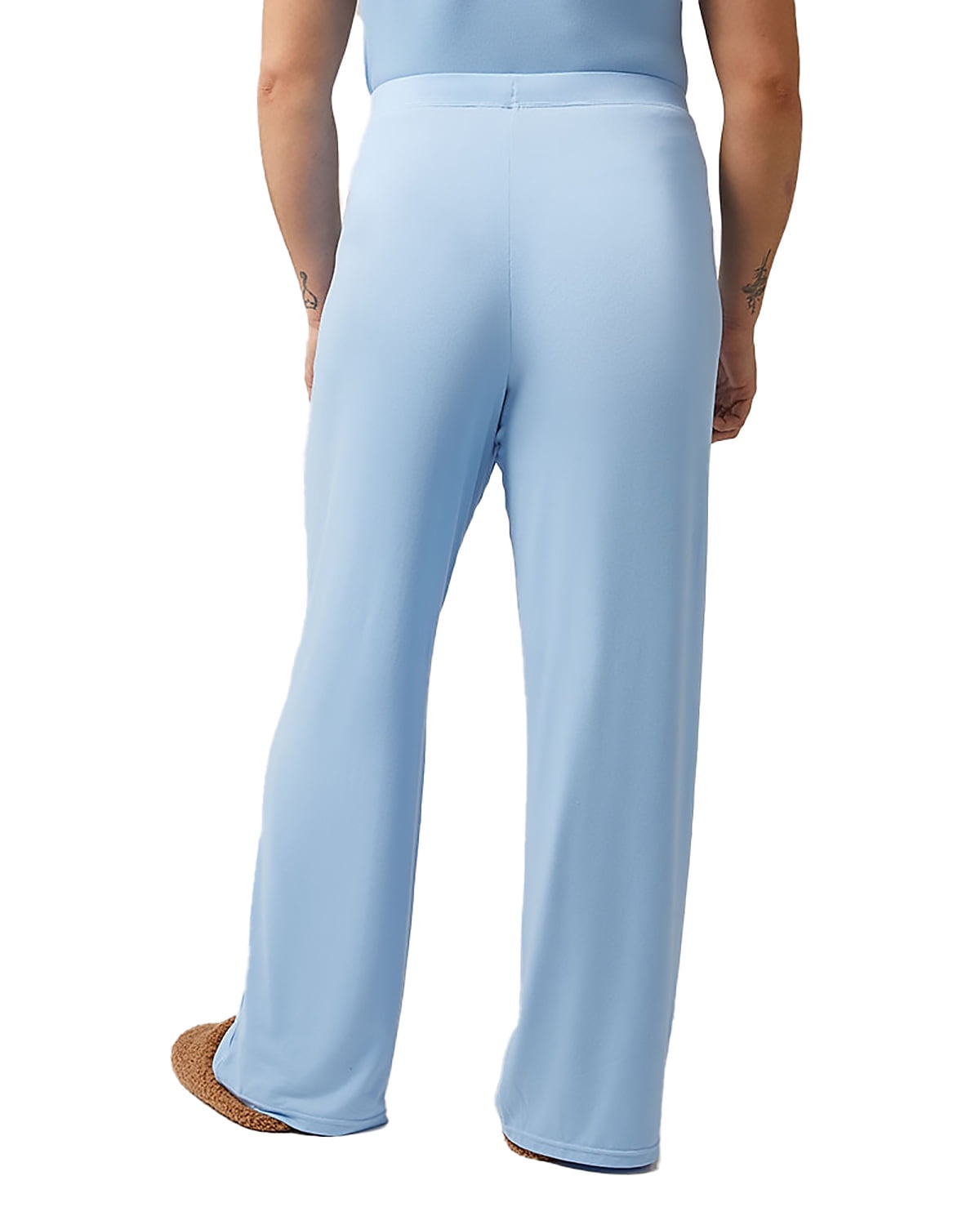 2 Pack 32 Degrees Women's Cool Lightweight Relaxed Fit Sleep Pant- Placid  Blue - XX-Large