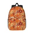 thumbnail image 1 of Easygdp Hippie Flower Mochila Ligera de 15 Pulgadas para Estudiantes, Mochila Cómoda para la Escuela y Viajes, Correas Ajustables, 1 of 6