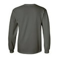 thumbnail image 4 of Mens Plain Crew Neck Ultra Cotton Long Sleeve T-Shirt, 4 of 5