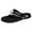 Black, variant on CPNG Men's Color Block Premium Flip Flops Outdoor Leisure Summer Beach Breathable Outdoor Slides with Anti-slip Sole Shoes Slip-on Slippers