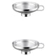 thumbnail image 4 of Matsuzay Embudo de polvo Filtro de metal Gadget de cocina de acero inoxidable Embudos de cuello ancho Grande 2Conjunto, 4 of 6