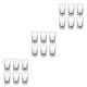 thumbnail image 2 of Cateissary 6 copas de vino para fiestas, copas acrílicas para dispensador de vidrio, juegos para beber, soporte para cóctel, transparente Type1 NO1 Cateissary CBP149144, 2 of 6