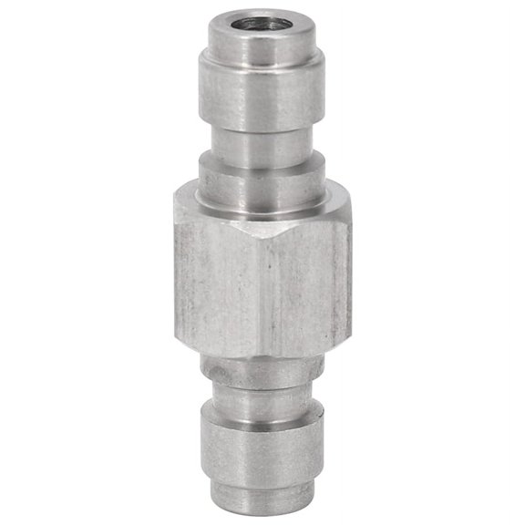 Air Pcp Both End Male Quick Disconnect Adaptor Stainless Steel Double Male Fill Nipple