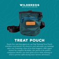 thumbnail image 4 of Bolsa para adiestramiento de perros Wilderdog con cierre magnético, color verde, 4 of 6