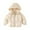Beige, variant on QQAMB Toddler Boys Girls Thicken Winter Coat Baby Fleece Warm Cute Bear Ear Hooded Jacket,12 Months