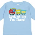 thumbnail image 4 of Inktastic 3rd Birthday Train Boys Long Sleeve Toddler T-Shirt, 4 of 5