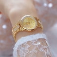 thumbnail image 3 of BS New Watch Chain Watch Mid-Ancient Retro Special Interest Light Luxury Small Chain Women's Watch Quartz Watch Fashion, 3 of 7