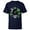 Navy, variant on Star Wars Darth Vader The Lucky Side St. Patrick’s Day - Short Sleeve T-Shirt for Kids - Customized-Athletic Heather