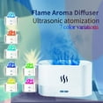 thumbnail image 4 of Difusor de aceites esenciales con forma de llama, difusor de aroma con luz de llama que cambia de 7 colores, humidificador de aire con protección de apagado automático sin agua para spa, oficina en, 4 of 7