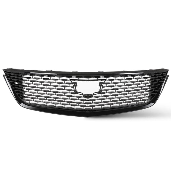Front Bumper Hood Grille Grill Glossy Black Fit For 2020-2023 Cadillac CT5