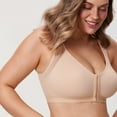 thumbnail image 3 of CHUANK Women‘s Front Closure Posture Wireless Back Support Full Coverage Bra Plus Size, 3 of 5