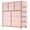 Pink, variant on Dresser for Bedroom,12 Dressers & Chest of Drawers with Side Pockets,Tall Fabric Storage Dresser for Bedroom, Closet, Nursery,Hallway, Entryway,Metal Frame, Wood Top